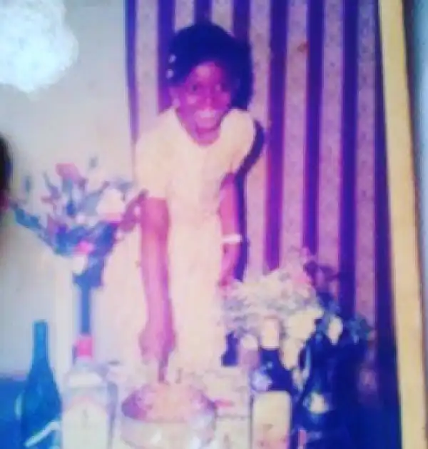 Waje shares cute childhood photo